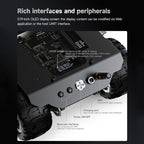 Waveshare WAVE ROVER Flexible Expandable 4WD Mobile Robot Chassis, Onboard ESP32 Module, US Plug, EU Plug, UK Plug