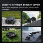 Waveshare WAVE ROVER Flexible Expandable 4WD Mobile Robot Chassis, Onboard ESP32 Module, US Plug, EU Plug, UK Plug