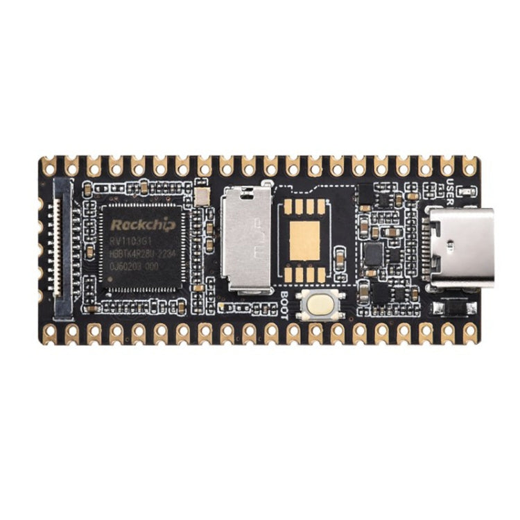 Waveshare LuckFox Pico RV1103 Linux Micro Development Board, without Header, with Header