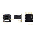Waveshare 25553 SC3336 3MP 1/2.8-Inch F2.0 Camera Module (B), 25553