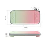 YK01 EVA Hard Shell Game Console Storage Bag with Card Slot For Nintendo Switch, Green, Pink, Blue