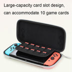 YK01 EVA Hard Shell Game Console Storage Bag with Card Slot For Nintendo Switch, Green, Pink, Blue