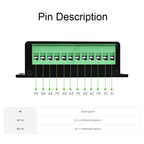 Waveshare 25219 Industrial USB To 4Ch RS485 Converter, 25219