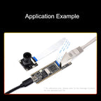Waveshare LuckFox Pico Plus RV1103 Linux Micro Development Board, With Ethernet Port, with Header, without Header