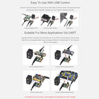 Waveshare 25514 Serial Bus Servo Driver Board, for ST/SC Series Serial Bus Servos, 25514