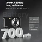 DC406L 2.4-Inch 1080P Mini HD 16X Zoom Digital Camera Home Children Camera, US Plug, EU Plug, UK Plug, AU Plug