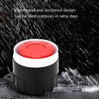 BJ-1K High-Decibel Active Buzzer Dual Audio Electronic Siren Alarm Wall-Mounted Anti-Theft Buzzer, Voltage:, 12V, 24V, BJ-1K 220V 120dB