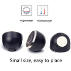 2 PCS Vehicle-Mounted High Temperature And Low Temperature, 2 PCS Thermometer, 2 PCS Hygrometer