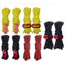 Outdoor Camping Tent Canopy Wind Rope Luminous Multi-Function Wind Rope Buckle Tent Fixed Rope, 4m x 4 Rolls, 4m x 6 Rolls