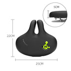 Bike No Nasal Seat Mountain Bike Saddle Comfortable Shock Absorption Bicycle Outdoor Cycling Accessories Saddle, Urbaine-Plus