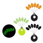 50 PCS/Set Wild Fishing Sports High-Elastic Space Bean Fishing Bait Fish Floating Tools Outdoor Fishing Tackle Accessories, Large, Middle, Small, Smaller