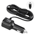 H519 Car Charger Driving Recorder Power Cord Dual USB With Display Charging Line, Specification:, Mini Straight, Mini Right Elbow, Mini Left Elbow, Micro Straight, Micro Left Elbow, Micro Right Elbow