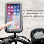 CYCLINGBOX BG-2937 Bicycle Mobile Phone Bracket Waterproof Bag Simulation Navigation Mobile Phone Frame, CYCLINGBOX BG-2937