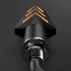 1 Pair VS6-6 Motorcycle LED Steering Tail Lamp 12V Flow Water Light Turn Lamp, VS6-6