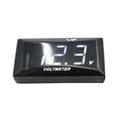 12-150V Motorcycle LCD Display Voltage, White Light, Red Light, Blue Light, Green Light