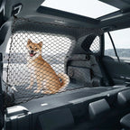 Car Pet Isolation Net Car Back Seat Dog Barrier Safety Net, Size: 120x70cm