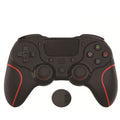 MB-P913 PC Six-Axis Somatosensory Back Key Programming Dual Vibration Bluetooth Gamepad For PS4 Pro, Red Black, Blue Black, Black White, Black