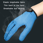WEST BIKING YP0211223 Full-Finger Gloves For Cycling Shock Absorption Non-Slip Touch Screen Gloves, M, L, XL