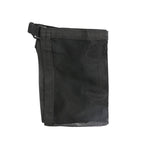 Car Ceiling Storage Net Bag Draw Rope Double-Layer Zipper Car Storage Net Pocket, 80x55cm