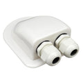 Solar Photovoltaic Plastic Bracket ABS Photovoltaic Car Roof Waterproof Junction Box, White, Black