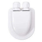 Solar Photovoltaic Plastic Bracket ABS Photovoltaic Car Roof Waterproof Junction Box, White, Black