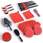 Car Wash Cleaning Brush Electric Drill Brush Head Cleaning Brush Tire Cleaning Brush, 19 in 1