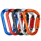 XINDA XD-8123N Outdoor Climbing Equipment Fast Hanging Buckle Carabiner Pear Main Lock HMS Safety Buckle, XINDA XD-8123N(Black), XINDA XD-8123N(Blue), XINDA XD-8123N(Orange), XINDA XD-8123N(Red), XINDA XD-8123N(Silver)