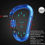 XINDA XD-8123N Outdoor Climbing Equipment Fast Hanging Buckle Carabiner Pear Main Lock HMS Safety Buckle, XINDA XD-8123N(Black), XINDA XD-8123N(Blue), XINDA XD-8123N(Orange), XINDA XD-8123N(Red), XINDA XD-8123N(Silver)