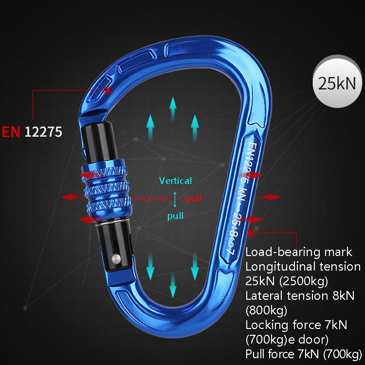 XINDA XD-8123N Outdoor Climbing Equipment Fast Hanging Buckle Carabiner Pear Main Lock HMS Safety Buckle, XINDA XD-8123N(Black), XINDA XD-8123N(Blue), XINDA XD-8123N(Orange), XINDA XD-8123N(Red), XINDA XD-8123N(Silver)