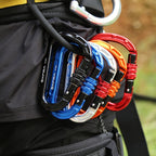 XINDA XD-8123N Outdoor Climbing Equipment Fast Hanging Buckle Carabiner Pear Main Lock HMS Safety Buckle, XINDA XD-8123N(Black), XINDA XD-8123N(Blue), XINDA XD-8123N(Orange), XINDA XD-8123N(Red), XINDA XD-8123N(Silver)