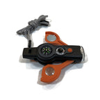 2 PCS 7 In 1 Multifunctional Field Survival Tool Compass Magnifying Glass Whistle, 7 In 1 Survival Tool