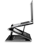 N5 Laptop Stand Portable Double-Layer Multi-Gear Adjustment Heightening Folding Plastic Heat Dissipation Bracket, N5