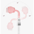 Multifunctional Lifting Colorful Live Bracket, Pink White, Purple White, Green White, Black White, Dark Night Green