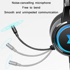 Heir Audio Head-Mounted Gaming Wired Headset With Microphone, X9 Single Hole (Black), X9 Double Hole (Black), X9 Double Hole (White), X9 Double Hole (Pink), X9 7.1 Version (Black), X9 7.1 Version (White), X9  7.1 Version (Pink)                         ...