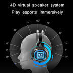 Heir Audio Head-Mounted Gaming Wired Headset With Microphone, X9 Single Hole (Black), X9 Double Hole (Black), X9 Double Hole (White), X9 Double Hole (Pink), X9 7.1 Version (Black), X9 7.1 Version (White), X9  7.1 Version (Pink)                         ...