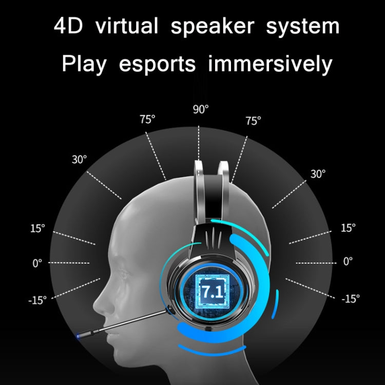 Heir Audio Head-Mounted Gaming Wired Headset With Microphone, X9 Single Hole (Black), X9 Double Hole (Black), X9 Double Hole (White), X9 Double Hole (Pink), X9 7.1 Version (Black), X9 7.1 Version (White), X9  7.1 Version (Pink)                         ...