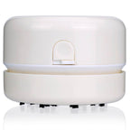 Deli 18880 Desktop Eraser Vacuum Cleaner Small Keyboard Cleaner, White, Light Green