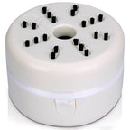 Deli 18880 Desktop Eraser Vacuum Cleaner Small Keyboard Cleaner, White, Light Green