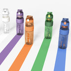8012 Outdoor Large Capacity Sports Cup Anti-impact Fitness Kettle, Capacity:, 500ml (Pearl White), 500ml (Black Gray), 500ml (Storm Purple), 500ml (Storm Orange), 500ml (Storm Green), 500ml (Storm Blue), 720ml (Pearl White), 720ml (Black Gray)         ...