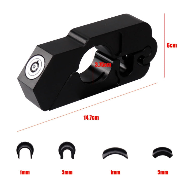 Electric Scooter Handlebar Lock For Xiaomi Mijia M365, Blue, Black, Red, Silver