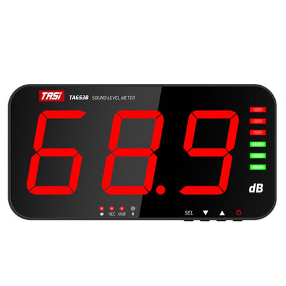 TASI TA653B Large-Screen Noise Meter Wall-Mounted Decibel Meter, TA653B
