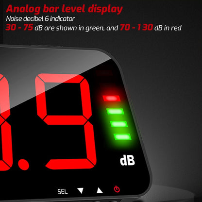 TASI TA653B Large-Screen Noise Meter Wall-Mounted Decibel Meter, TA653B