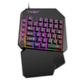 T-WOLF Mobile Gaming One-Handed Keyboard，Specification：, T19 Keyboard, TF-900 Set, Keyboard + Mouse + Throne