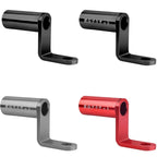 Bicycle Aluminum Alloy Conversion Bracket Extension Rack, Red, Black, Grey, Unmarried Black