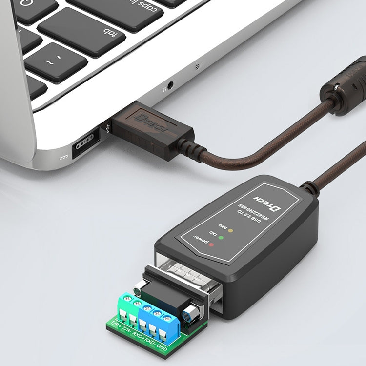 DTECH DT-5019 USB to RS485 / RS422 Conversion Cable, FT232 Chip, Length:, 0.5m, 1.5m
