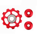 Mountain Bicycle Flywheel Guide Wheel, Red, Blue, Black, Gold, Silver