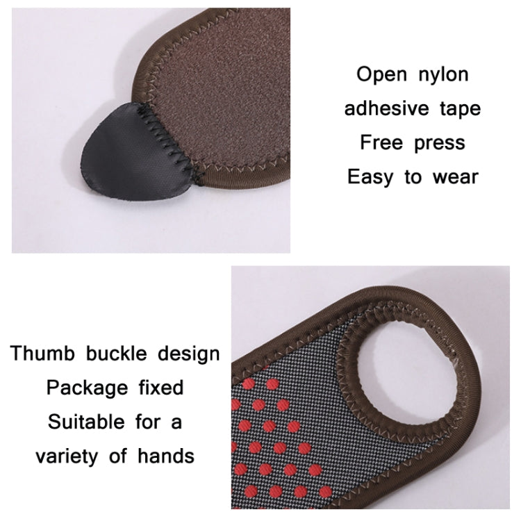 Self-Heating And Anti-Sprain Wiist Brace, Anti-Sprain Wiist Brace(Brown)