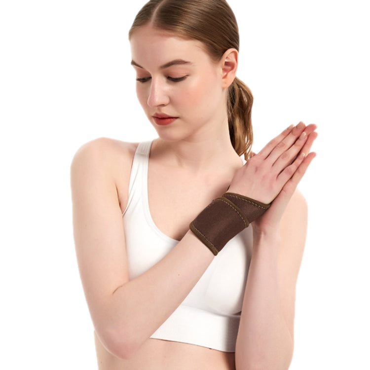 Self-Heating And Anti-Sprain Wiist Brace, Anti-Sprain Wiist Brace(Brown)