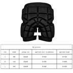 Skating Hip Protector Hockey Pants Ski Sports Protective Gear, Style:, Black Hip Protector, Aluminum Strap Bracer, Straps Knee Protector, Syringe Knee Protector, Syringe Elbow Protector