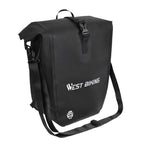 WEST BIKING 25L Mountain Bike Shelf Waterproof Reflective Camel Bag, WEST BIKING 25L Camel Bag